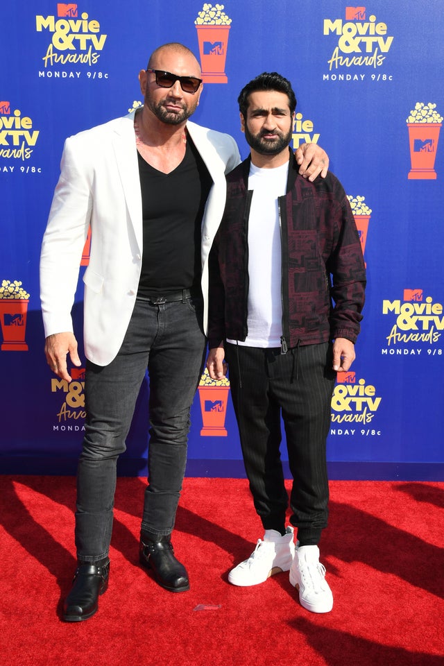 Dave Bautista and Kumail Nanjiani 