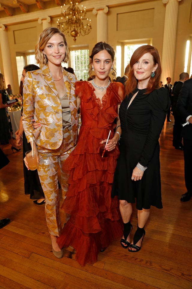 Arizona Muse, Alexa Chung and Julianne Moore