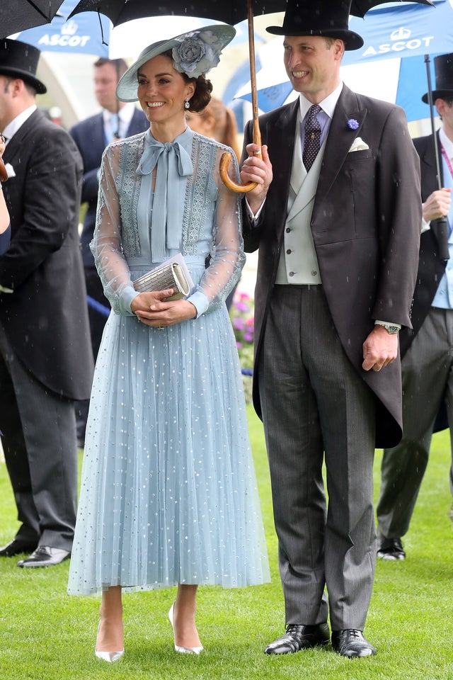 Kate Middleton and Prince William on June 18