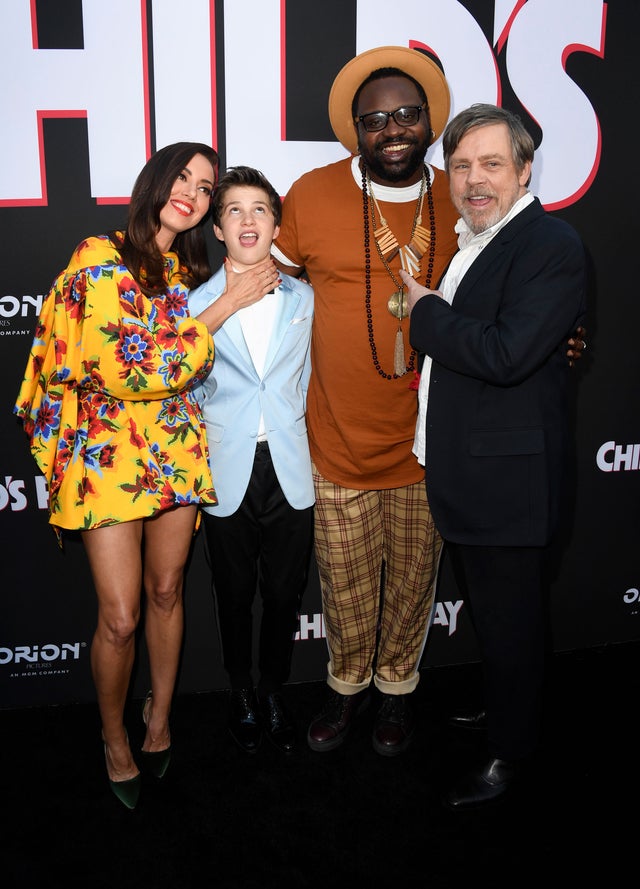 Aubrey Plaza, Gabriel Bateman, Brian Tyree Henry and Mark Hamill 