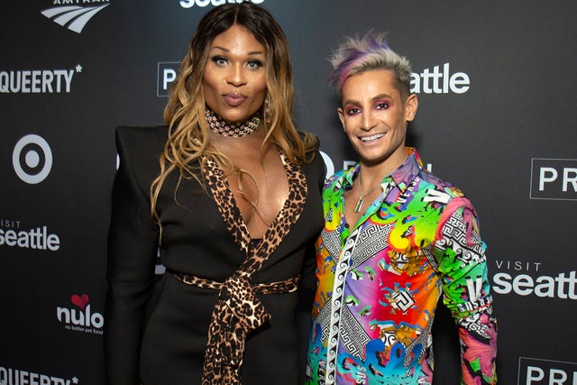 Peppermint and Frankie Grande