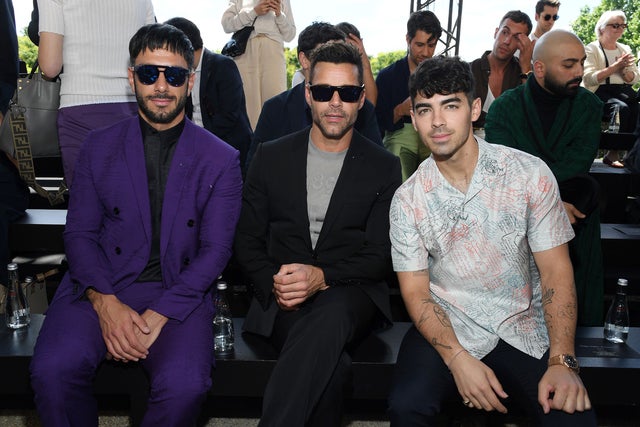 Jwan Yosef, Ricky Martin and Joe Jonas