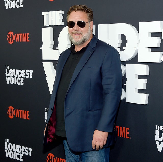 Russell Crowe at loudest voice premiere