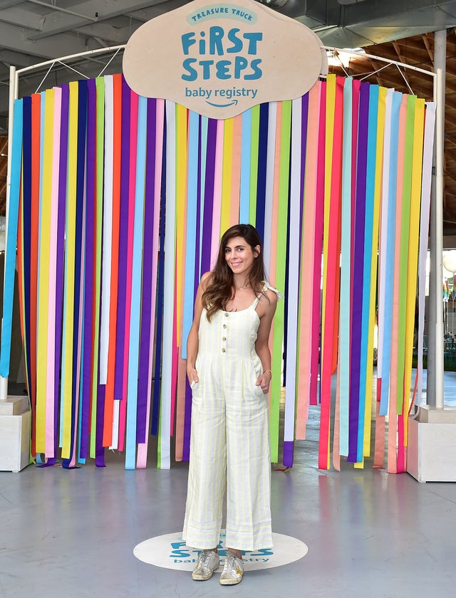 Jamie Lynn Sigler at amazon baby shower event