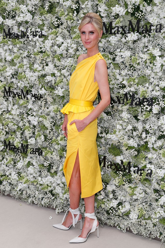 Nicky Hilton Rothschild at max mara 2020 show