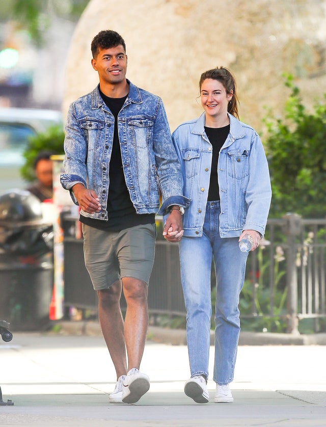 Ben Volavola and Shailene Woodley in nyc on june 10