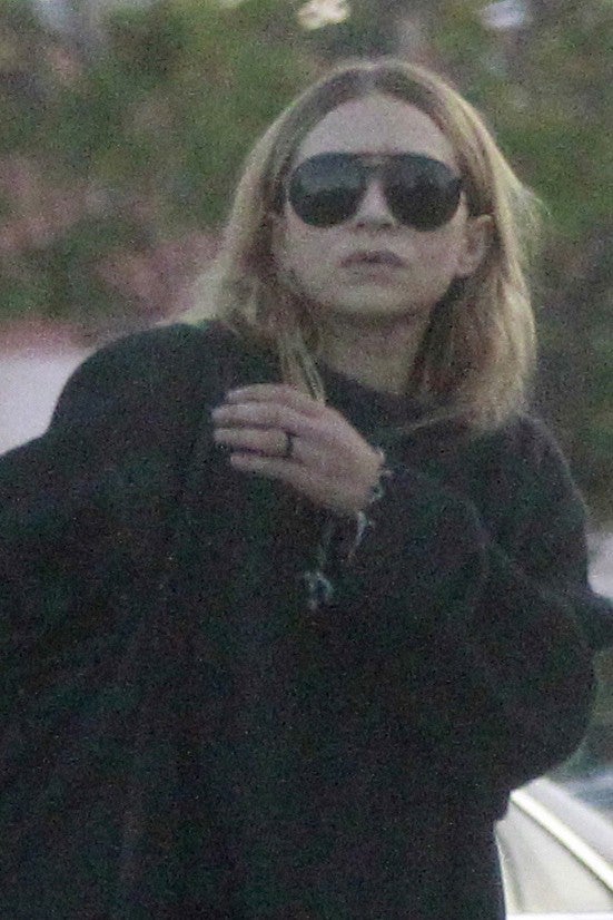 Ashley Olsen Sparks Engagement Rumors With Gold Wedding Band