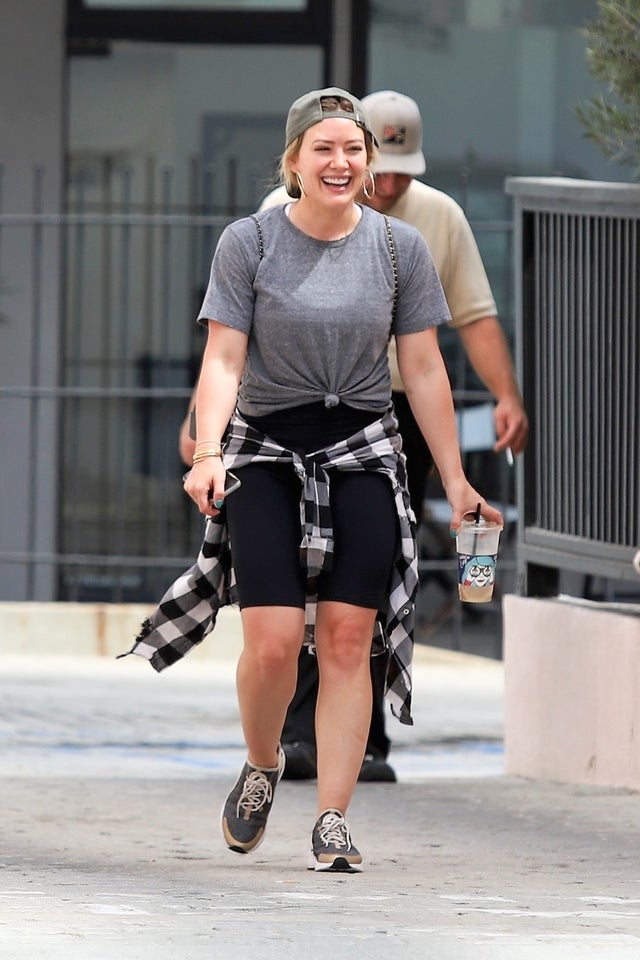 Hilary Duff in Studio City on 7/23