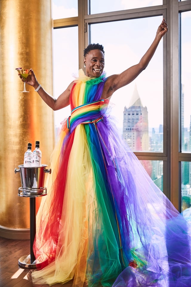 Billy Porter celebrates nyc pride