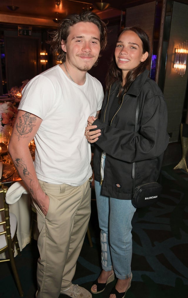 Brooklyn Beckham and Hana Cross