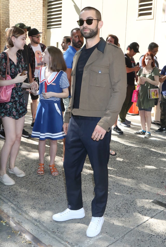 Chace Crawford in NYC on July 29