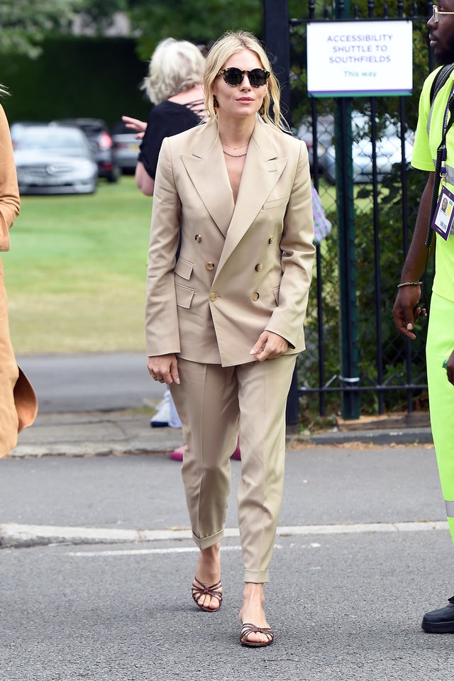 Sienna Miller at Wimbledon