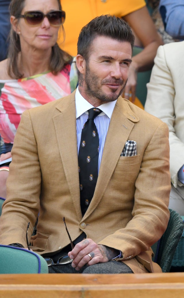 David Beckham Wimbledon