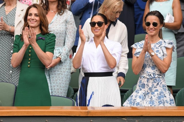 Kate Middleton Pippa Middleton Meghan Markle Wimbledon