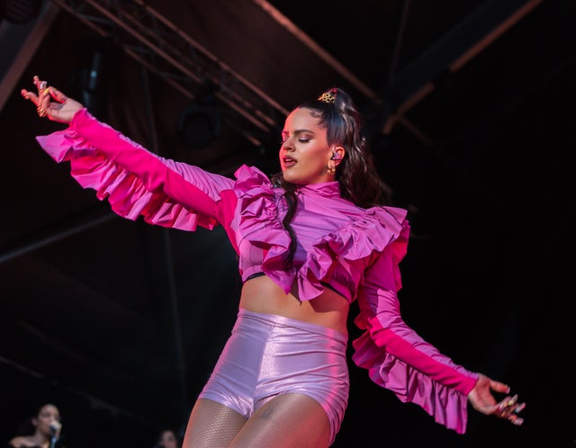 Rosalía performs at somerset house