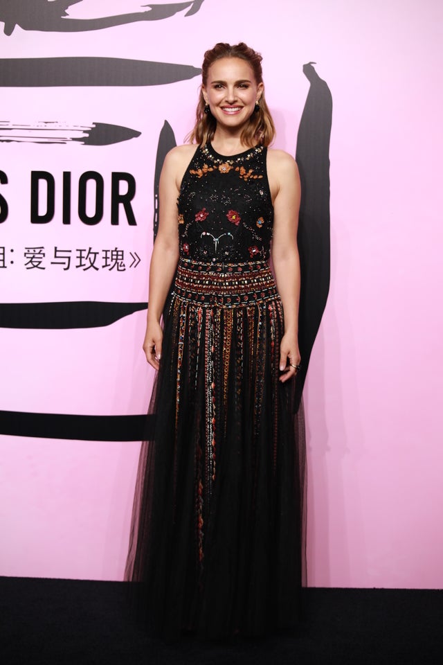 Natalie Portman at dior china