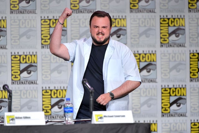 John Bradley at 2019 comic-con