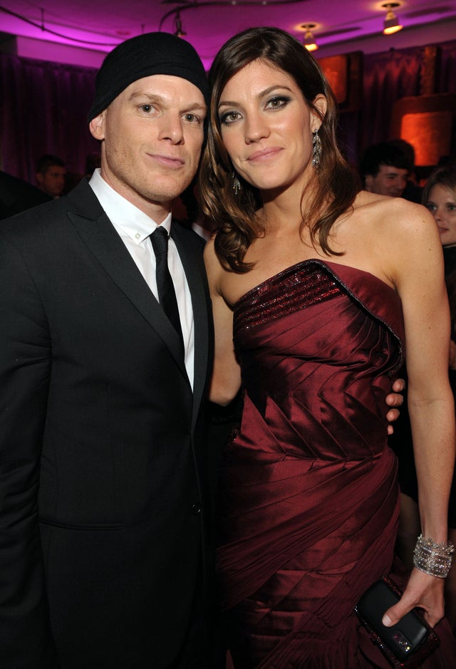 Michael C. Hall and Jennifer Carpenter in 2010