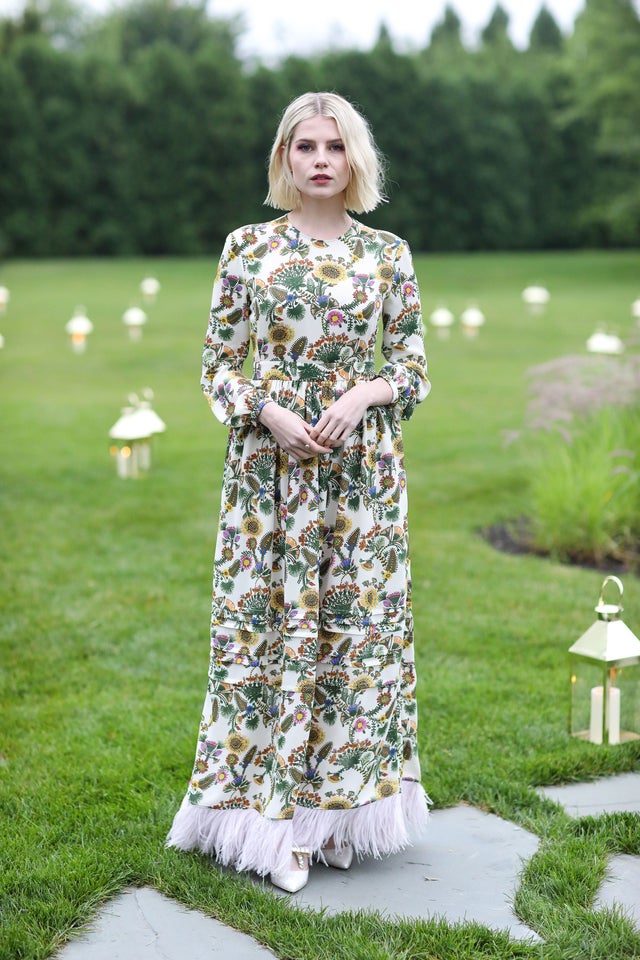 Lucy Boynton at Saks and Vogue event in NY