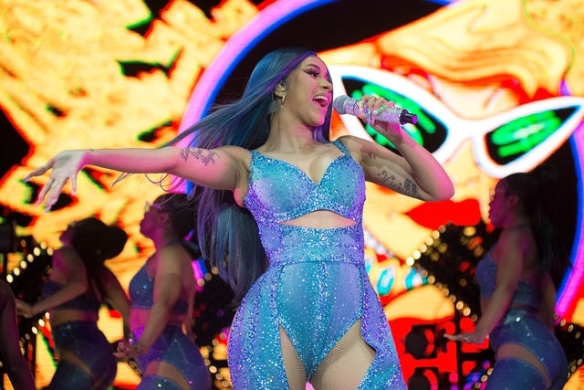 Cardi B performs in California Mid-State Fair