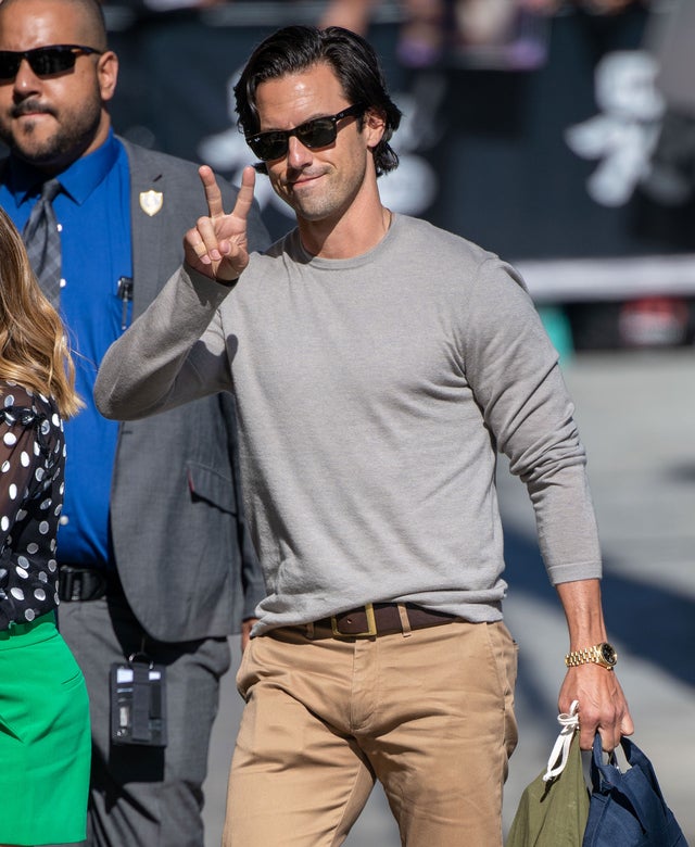 Milo Ventimiglia at 'Jimmy Kimmel Live' 