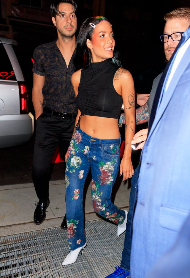 Halsey at republic vma afterparty