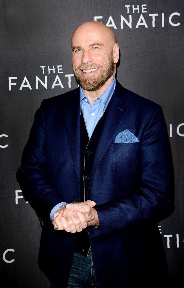 John Travolta at the fanatic premiere in florida