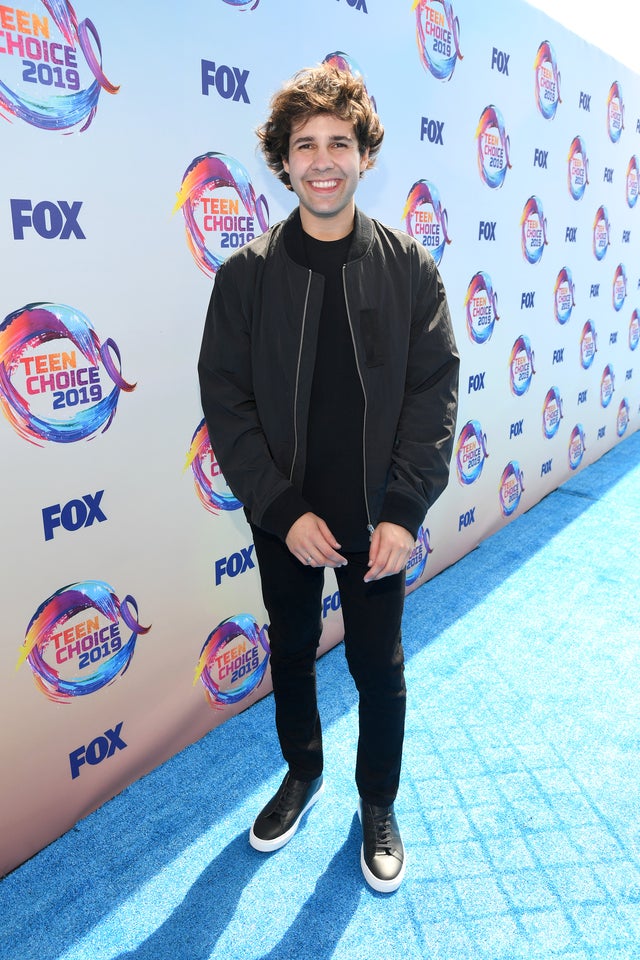 David Dobrik at 2019 teen choice awards