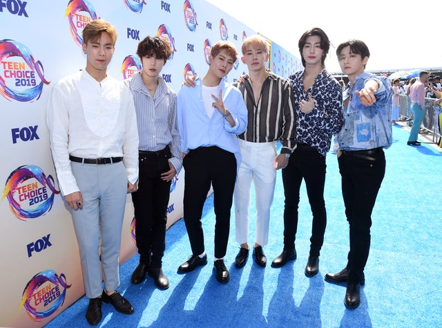 MONSTA X at FOX's Teen Choice Awards 2019 