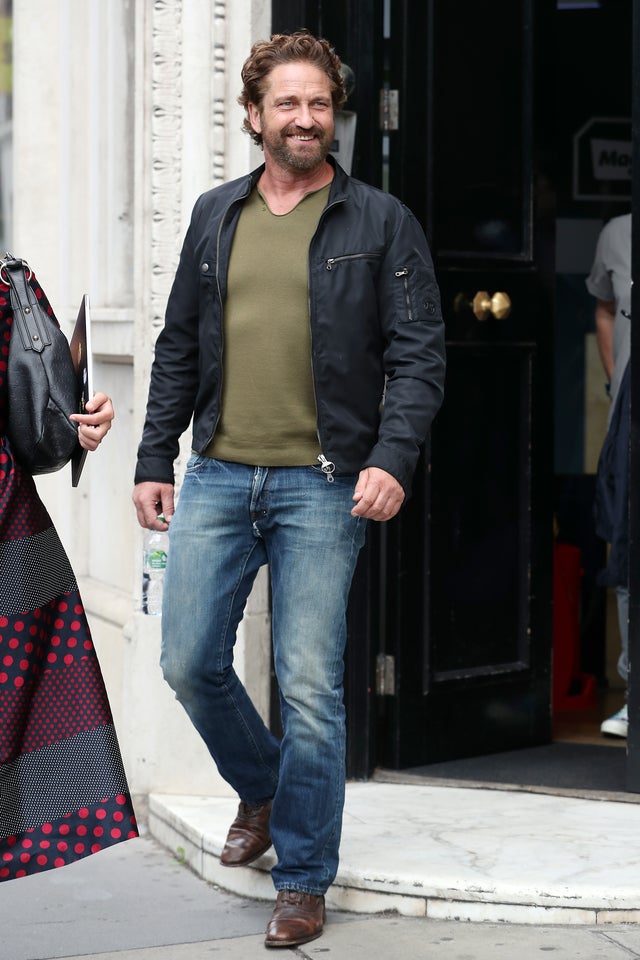 Gerard Butler in London