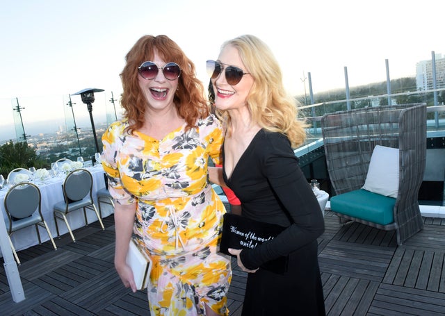 Christina Hendricks and Patricia Clarkson at InStyle's Badass Women Dinner 