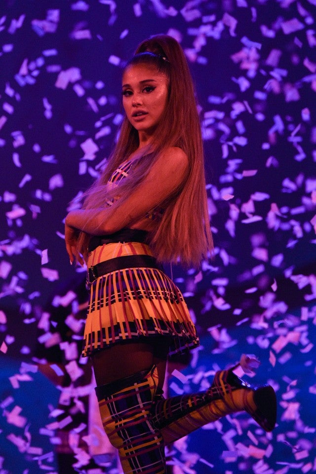 Ariana Grande on tour in london