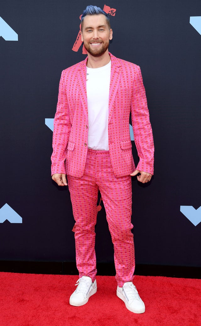 Lance Bass at 2019 vmas