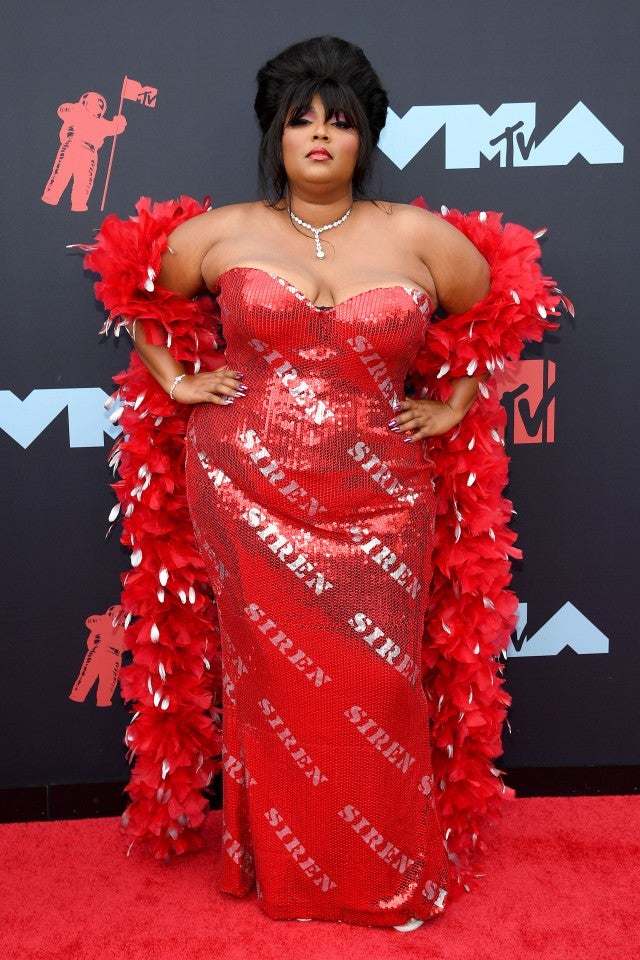 Lizzo at the 2019 MTV Video Music Awards