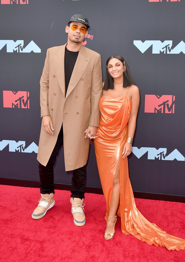 Afrojack and Elettra Lamborghini at vmas