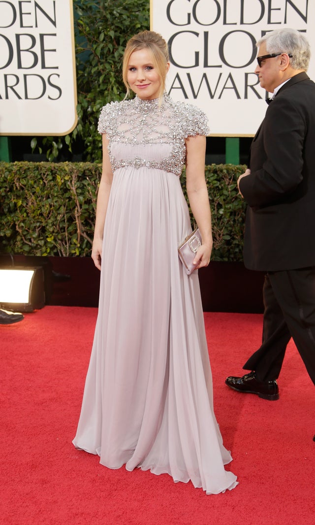 Kristen Bell at 2013 golden globe awards