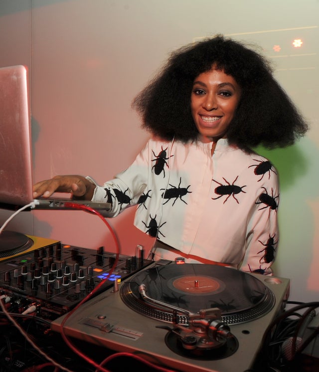 Solange djing in 2014