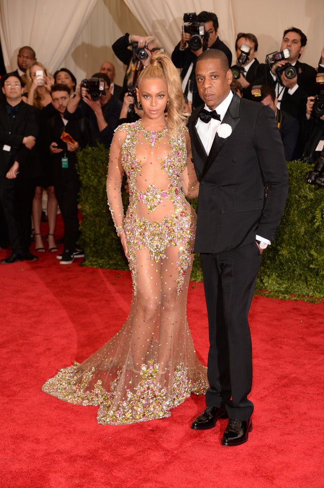 Beyonce and Jay Z at 2015 met gala