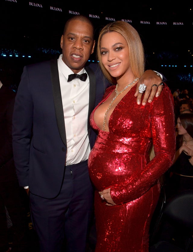 Jay Z and Beyonce at 2017 grammy awards