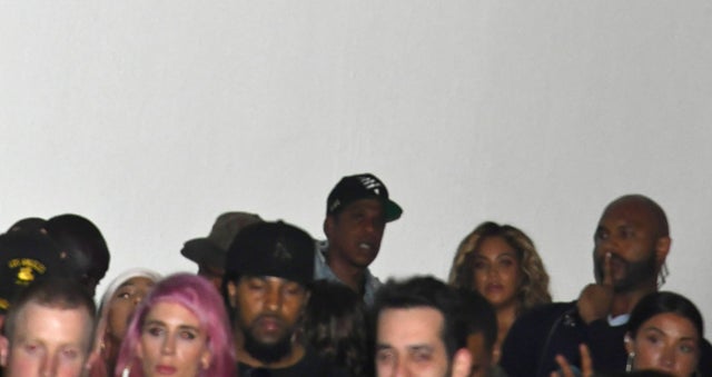 Jay-Z and Beyonce at the Vic Mensa: The Autobiography Showcase