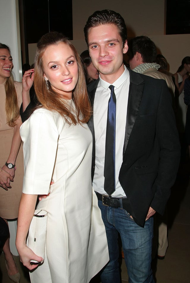 Leighton Meester and Sebastian Stan in 2009