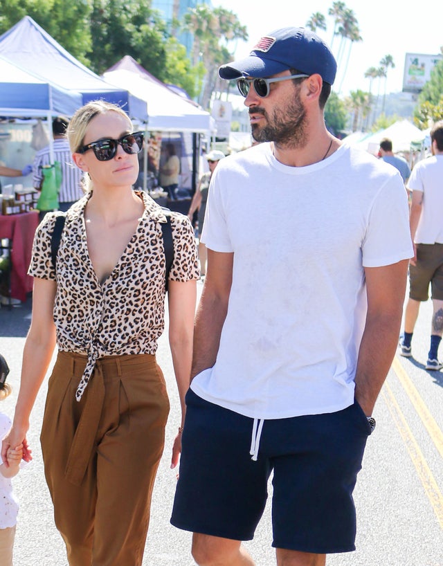 Peta Murgatroyd and Maksim Chmerkovskiy in Los Angeles on Aug. 4