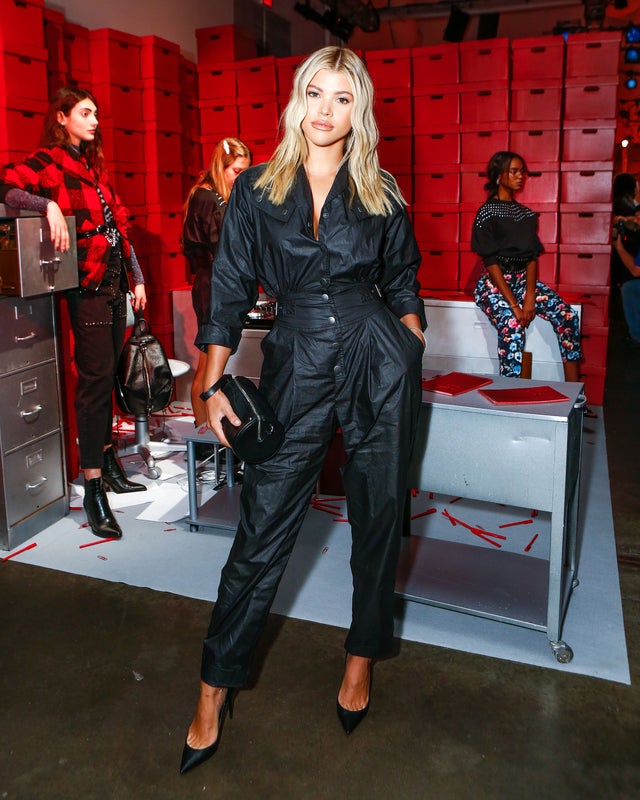 sofia richie at nyfw