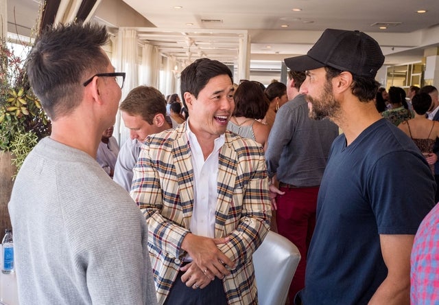 Randall Park at emmys brunch