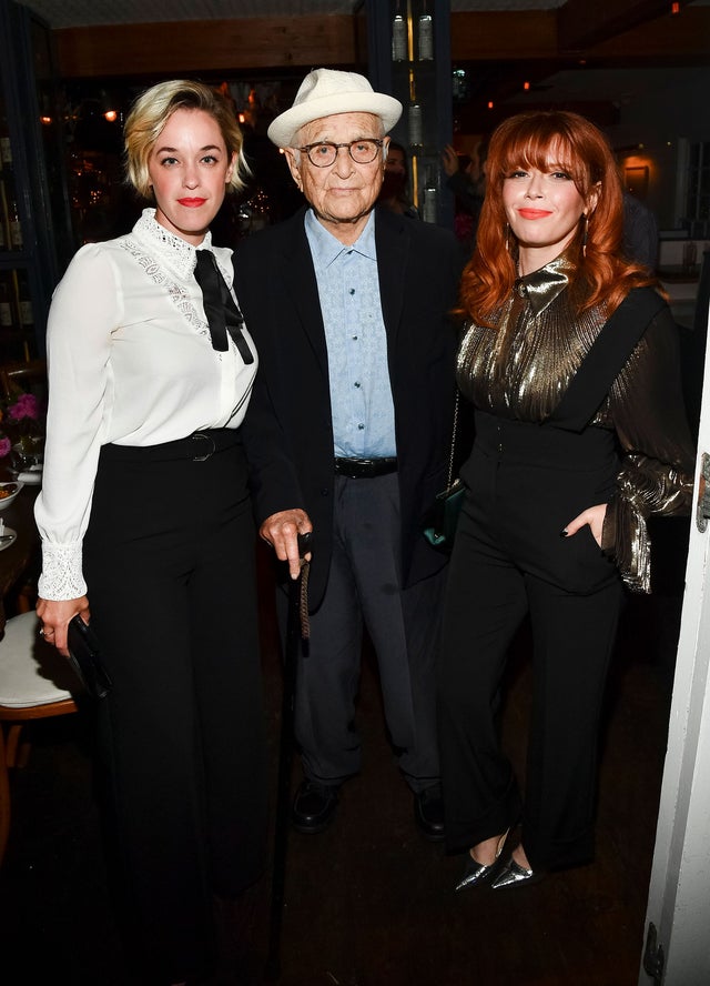 Lauren Morelli, Norman Lear and Natasha Lyonne