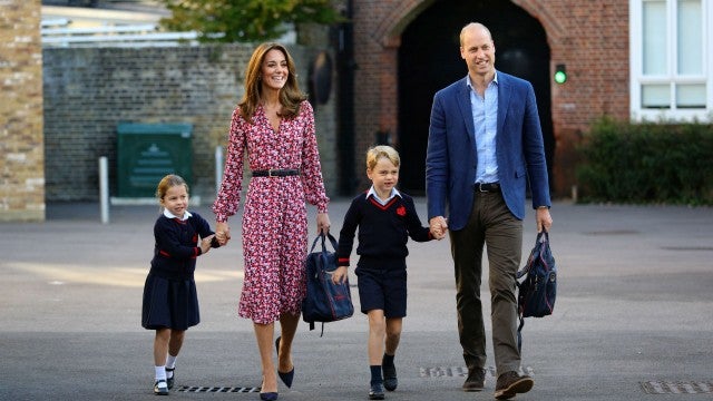 Princess Charlotte, Kate Middleton, Prince George, Prince William