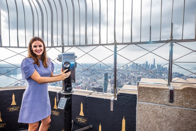 jennifer garner at empire state bldg