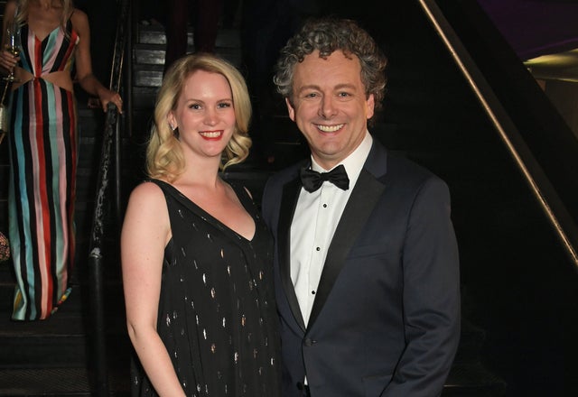 Anna Lundberg and Michael Sheen attend the the GQ Men Of The Year Awards 2019 in association with HUGO BOSS at the Tate Modern on September 3, 2019 in London, England.