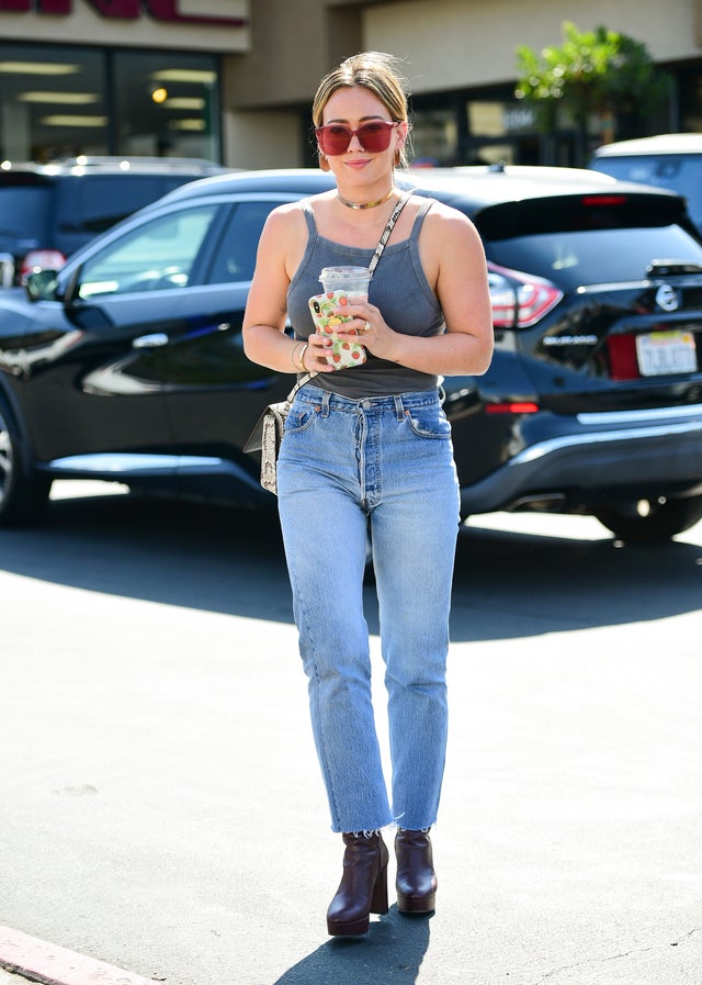 hilary duff in la on sept 18