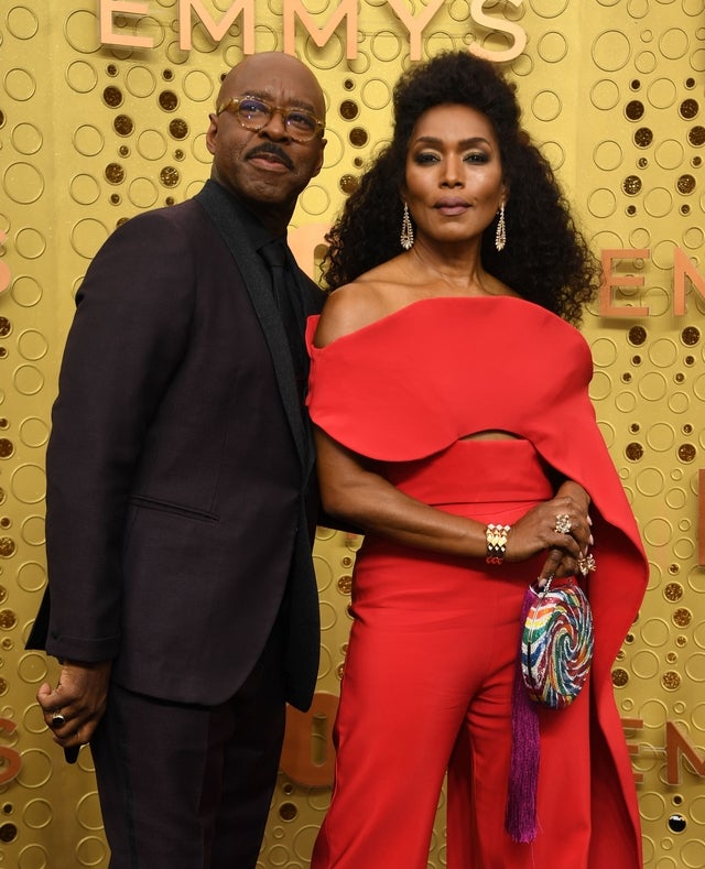 Courtney B. Vance and Angela Bassett at 2019 emmys